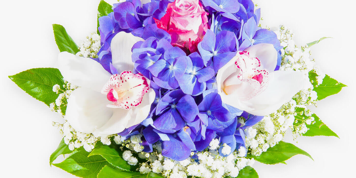 poročni šopek z orhidejo